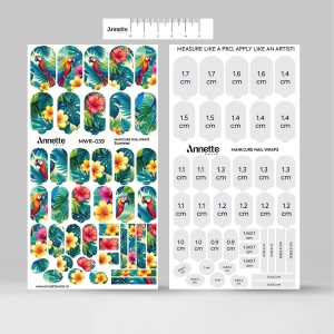 Nail Wraps Manichiura Summer 39 Annette Nails MWR-039 - Img 4