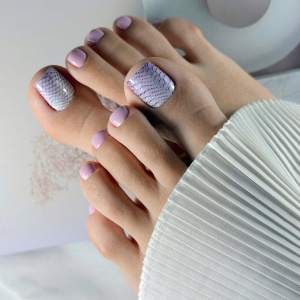 Nail Wraps Pedichiura Animal Print 10 Annette Nails PWR-010 - Img 5