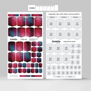 Nail Wraps Pedichiura Animal Print 13 Annette Nails PWR-013 - Img 4