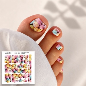 Nail Wraps Pedichiura Summer 32 Annette Nails PWR-032 - Img 1