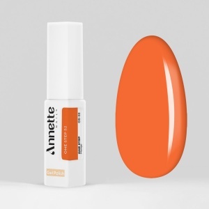 Oja Semipermanenta 3 in 1 One Step Mango - 8ml Annette Nails OS-52 - Img 2