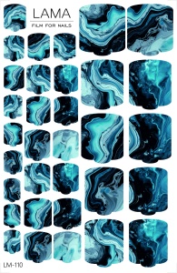 Sticker Nail Wraps LM-110