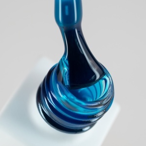 Top Coat Glass 1 Blue - 8ml Annette Nails TGL-01 - Img 1
