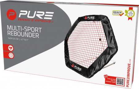 PLASA REBOUNDER HEXAGON PENTRU ANTRENAMENT 140x125 CM