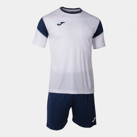 Set tricou si sort Phoenix, barbati, Joma, Alb-Bleumarin