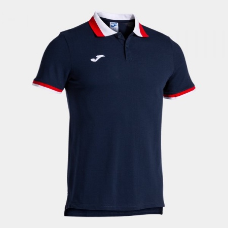 Tricou polo copii, Confort II, Joma, Bleumarin