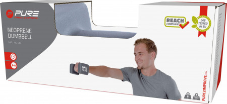 GANTERA DIN NEOPREN 6 KG GRI