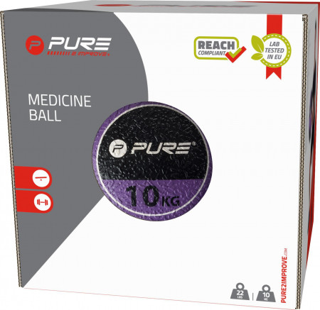 MINGE MEDICINALA 10 KG VIOLET-NEGRU