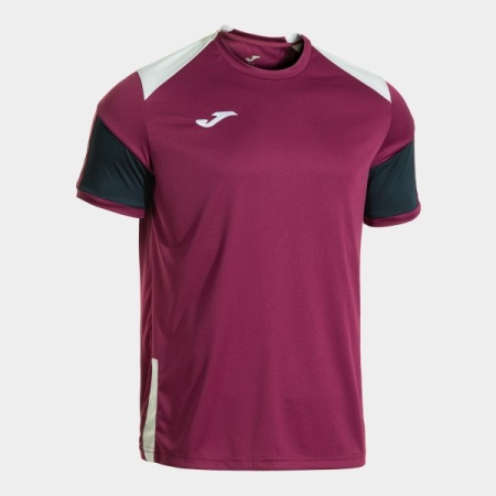 Tricou Danubio barbati, Joma, Visiniu-Bleumarin