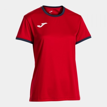 Tricou de dama Combi Premium, Joma, Rosu-Bleumarin