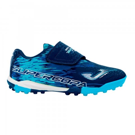 Incaltaminte copii, Joma, SUPER COPA JR 2303TF, sintetic, Bleumarin
