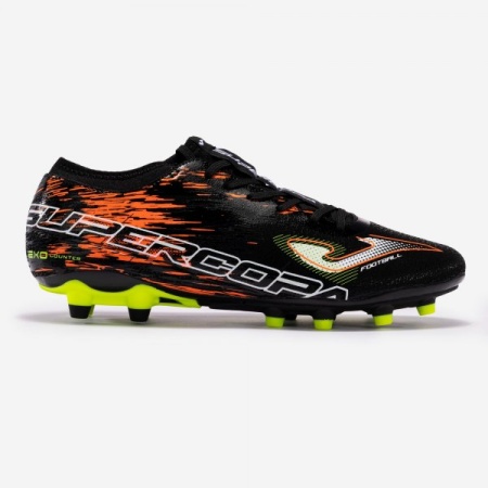 Incaltaminte copii, Joma, SUPERCOPA 2301, iarba, Negru coral