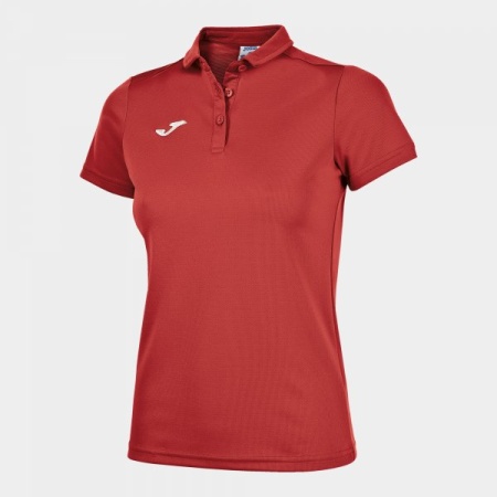 Tricou polo de dama, Hobby, Joma, Rosu