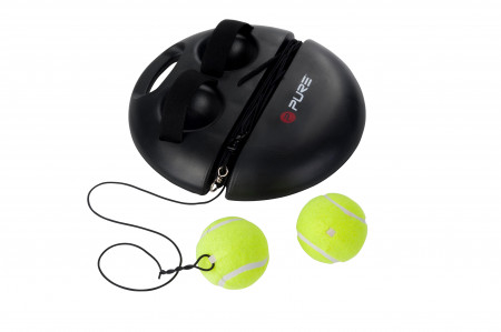 SET ANTRENAMENT TENIS CU 2 MINGI NEGRU