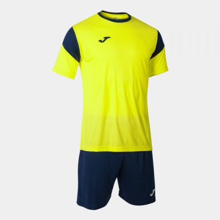 Set tricou si sort Phoenix, copii, Joma, Galben-Bleumarin
