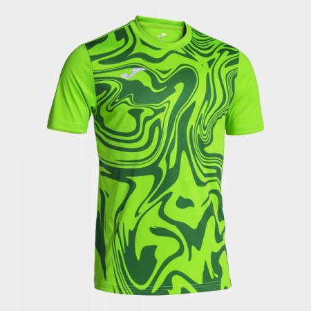 Tricou barbati, Lion II, Joma, Verde-Fluor
