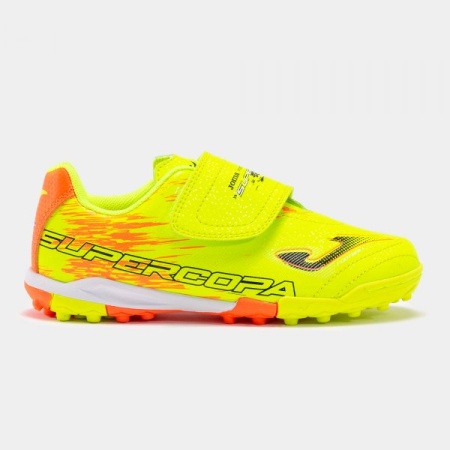 Incaltaminte copii, Joma, SUPER COPA JR 2309TF, sintetic, Galben flour