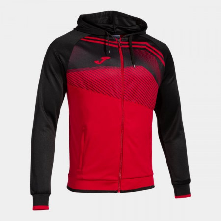 JACKETA CU GLUGA SUPERNOVA II ROSU-NEGRU (B)