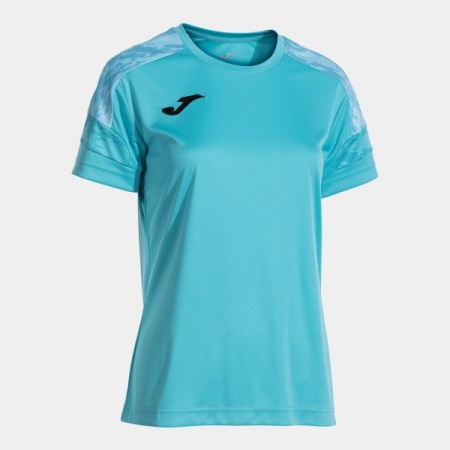 Tricou de dama Championship VIII, Joma, Turcoaz Fluor