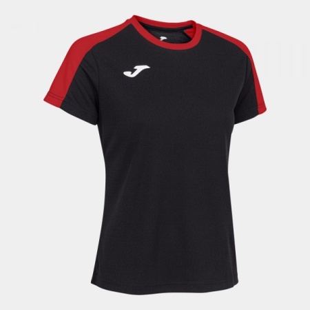 Tricou de dama Eco Champion, Joma, Negru-Rosu