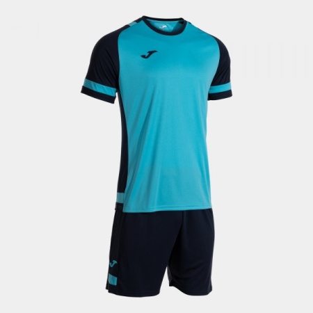 Set Lider copii, Tricou si Sort, Joma, Turcoaz-Bleumarin
