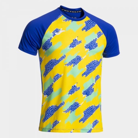 Tricou barbati R-Trail Nature, Joma, Albastru-Galben