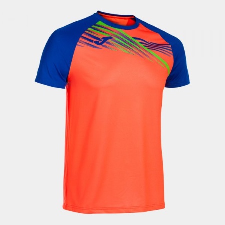 Tricou Elite X, barbati, Joma, Coral-Albastru