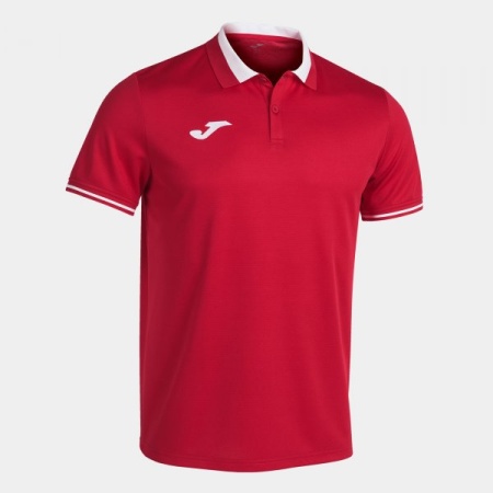 Tricou Polo Champion VI, Joma, Rosu-Alb