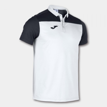 Tricou Polo Hobby II, barbati, Joma, Alb-Negru