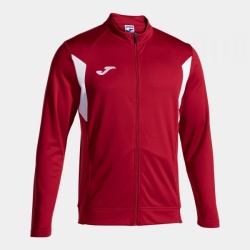 Bluza fermoar lung Winner III, barbati, Joma, Rosu-Alb