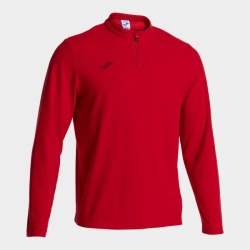 Bluza fermoar scurt Cervino II Polar, Joma, Rosu