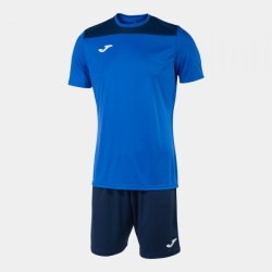 Set Phoenix III, tricou si sort copii, Joma, Albastru-Bleumarin