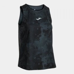 Tricou dama cu maneci scurte R-City, Joma, Negru