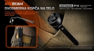 Acebeam P16 Defender dvosmerna kopča za nošenje