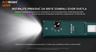 Acebeam UC25 rotacioni selektor izvora svetlosti