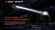 ACEBEAM W10 Pro LEP svetlosni snop na velikoj udaljenosti