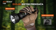 Acebeam T29 dvostruki sistem prekidača