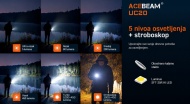 Acebeam UC20 pet nivoa belog svetla i Strobe režim