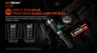 Acebeam EC90 USB-C priključak za punjenje