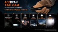 Acebeam TAC 2AA pet nivoa svetlosti i Strobe režim