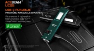Acebeam UC25 USB-C punjenje i indikator baterije