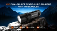 Acebeam X30 – lampa za pretragu sa belim i crvenim svetlom