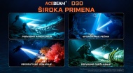 Acebeam D30 primena profesionalne ronilačke lampe