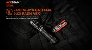 Acebeam EC90 zamenljiva 21700 baterija 5000 mAh