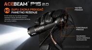 Acebeam P16 2.0 dvostruki zadnji taktički prekidač