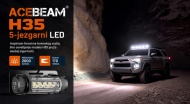 Acebeam H35 četiri LUXEON HL4X LED diode