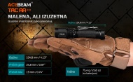 Acebeam TAC AA 2.0 kompaktne dimenzije baterijske lampe