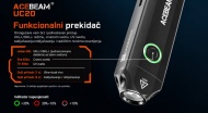 Acebeam UC20 funkcijski prekidač za izbor režima rada