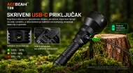 Acebeam T29 skriveni USB-C priključak za punjenje