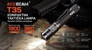 Acebeam T35 kompaktna taktička baterijska lampa